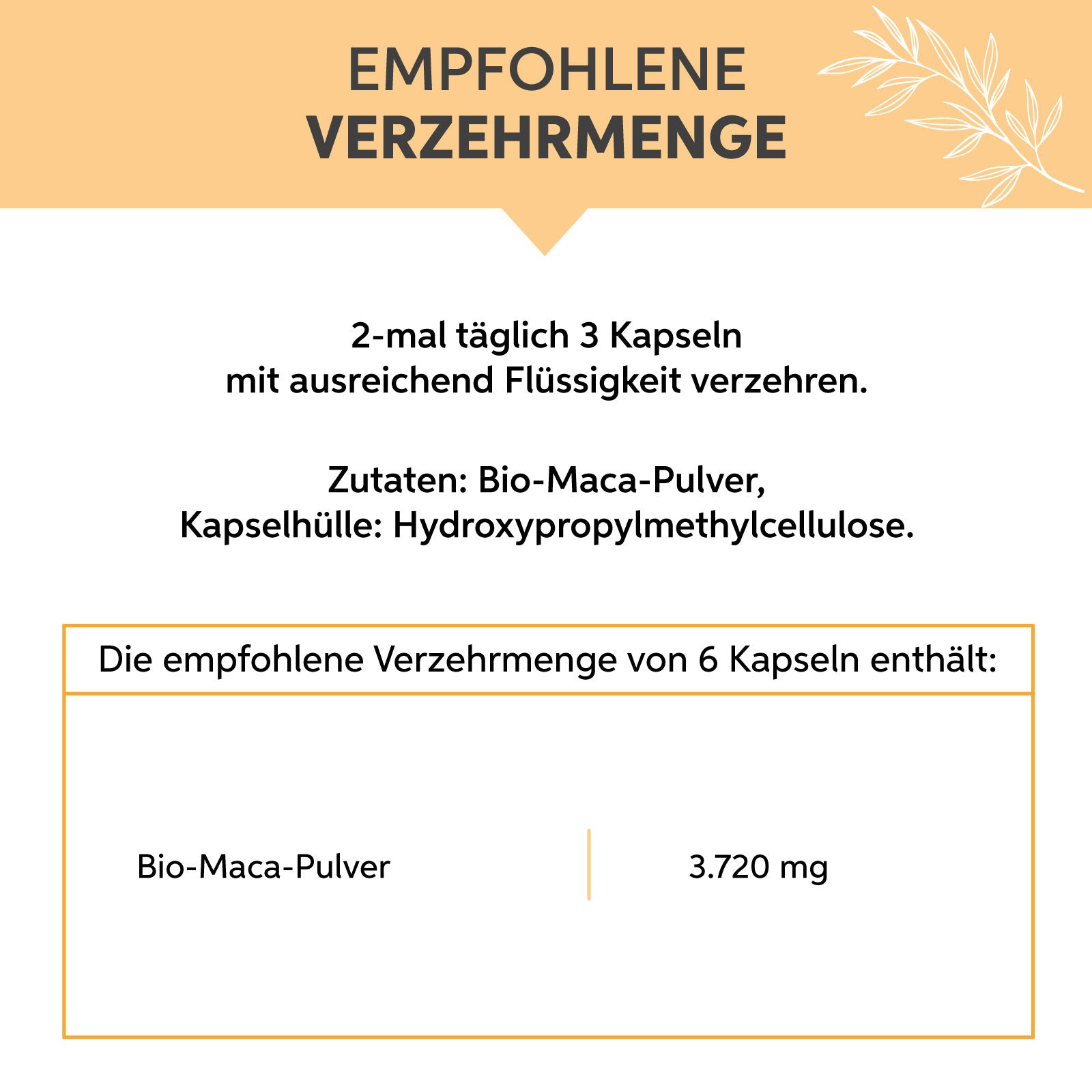 Bio Maca Kapseln