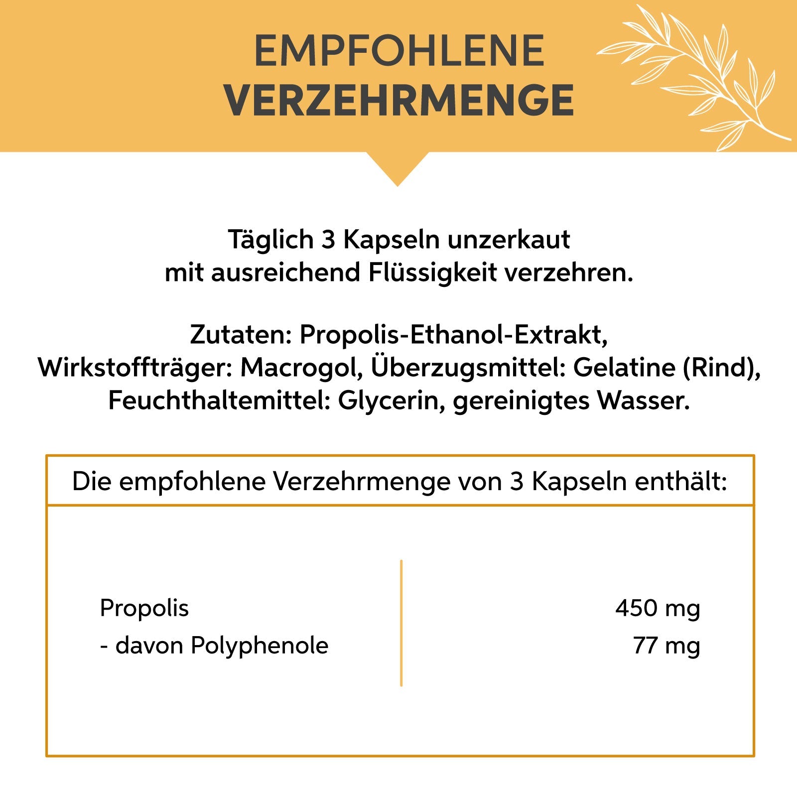 Propolis Kapseln