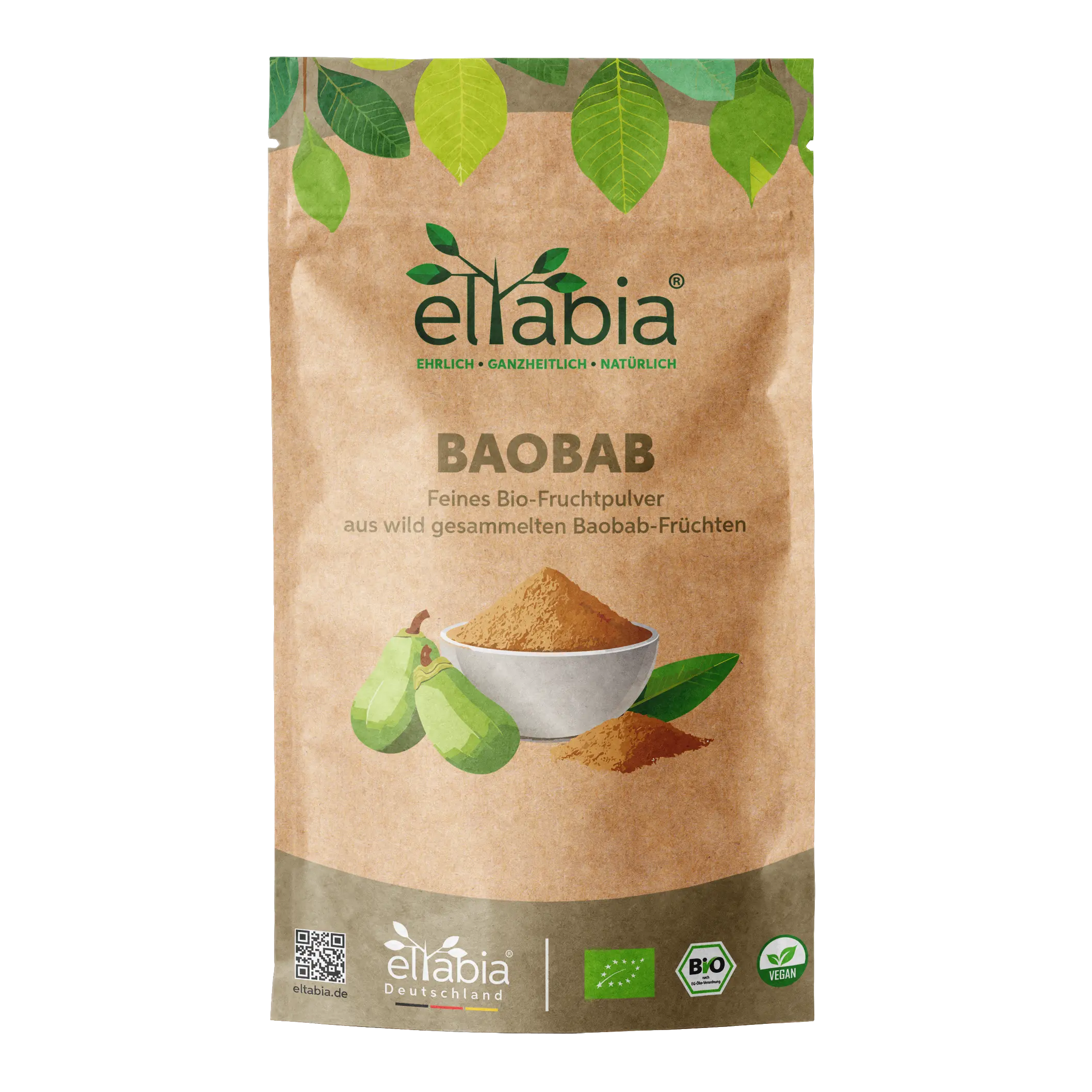 Bio-Baobab Pulver