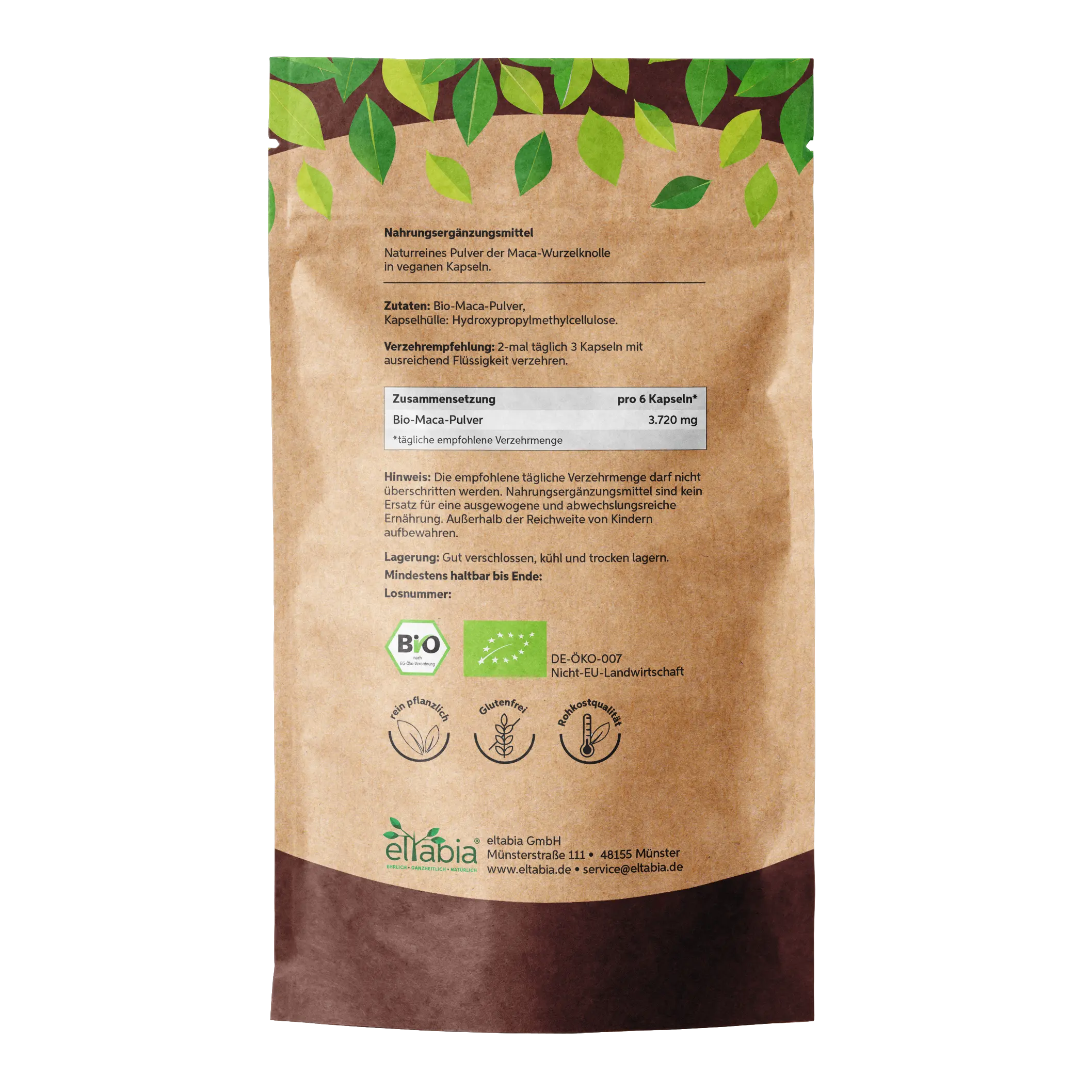 Bio Maca Kapseln