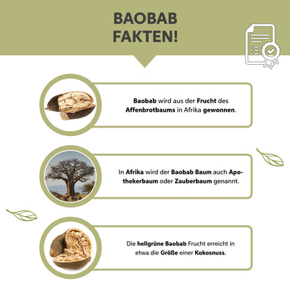 Bio-Baobab Pulver