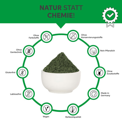 Bio Chlorella Pulver
