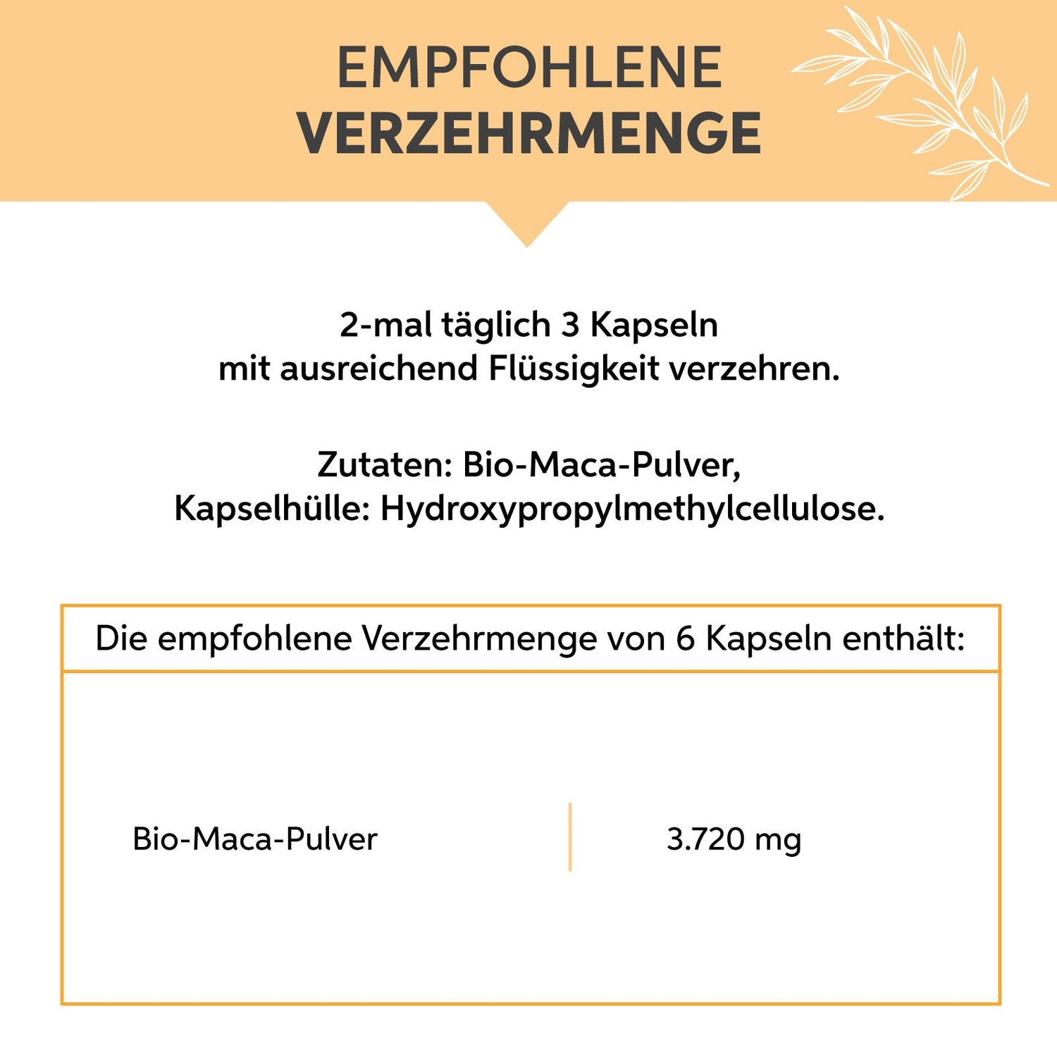 Bio Maca Kapseln