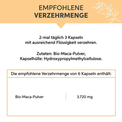 Bio Maca Kapseln