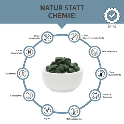 Bio Spirulina Presslinge