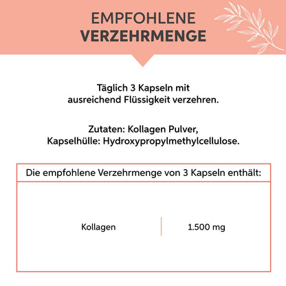Kollagen Hydrolysat Kapseln