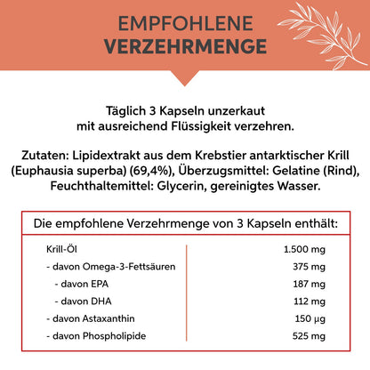 Krillöl Kapseln