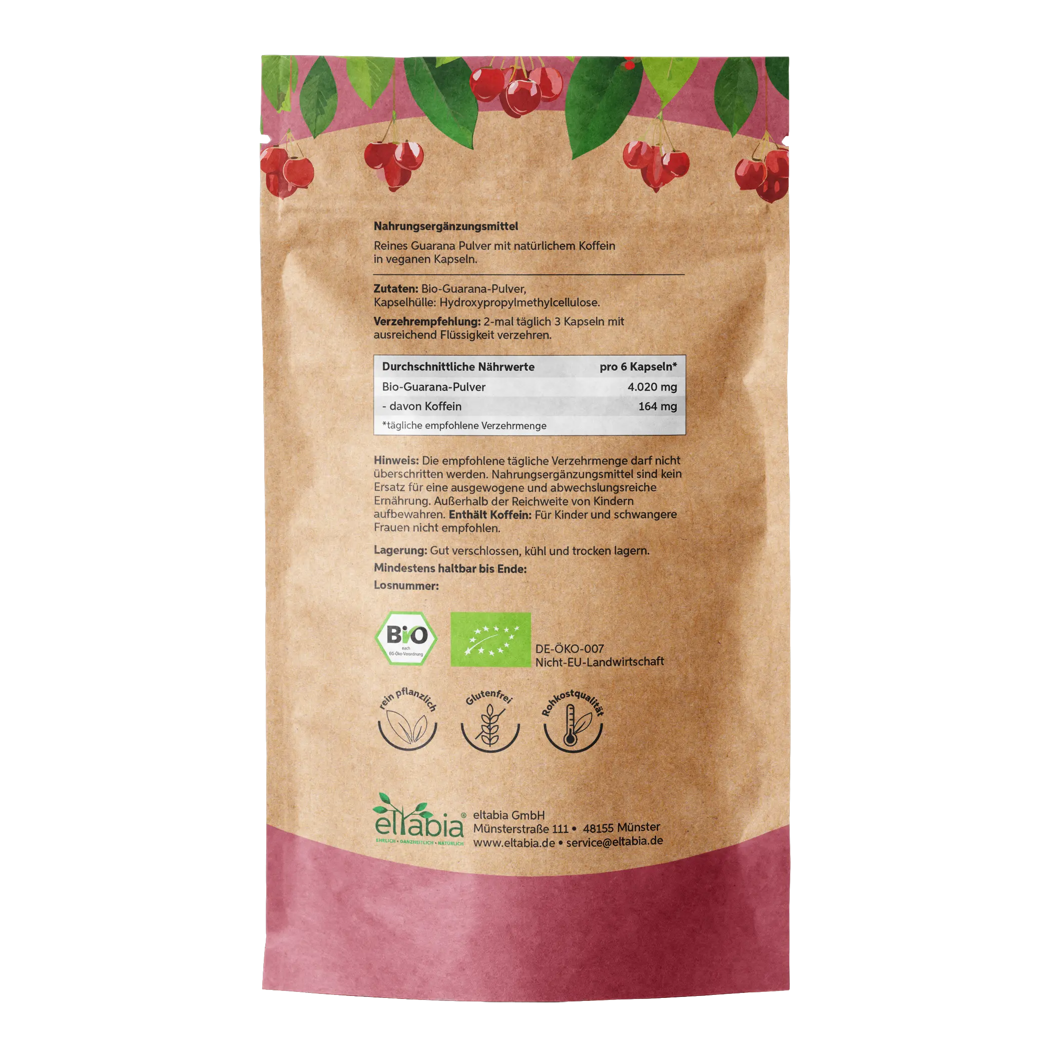 Bio Guarana Kapseln