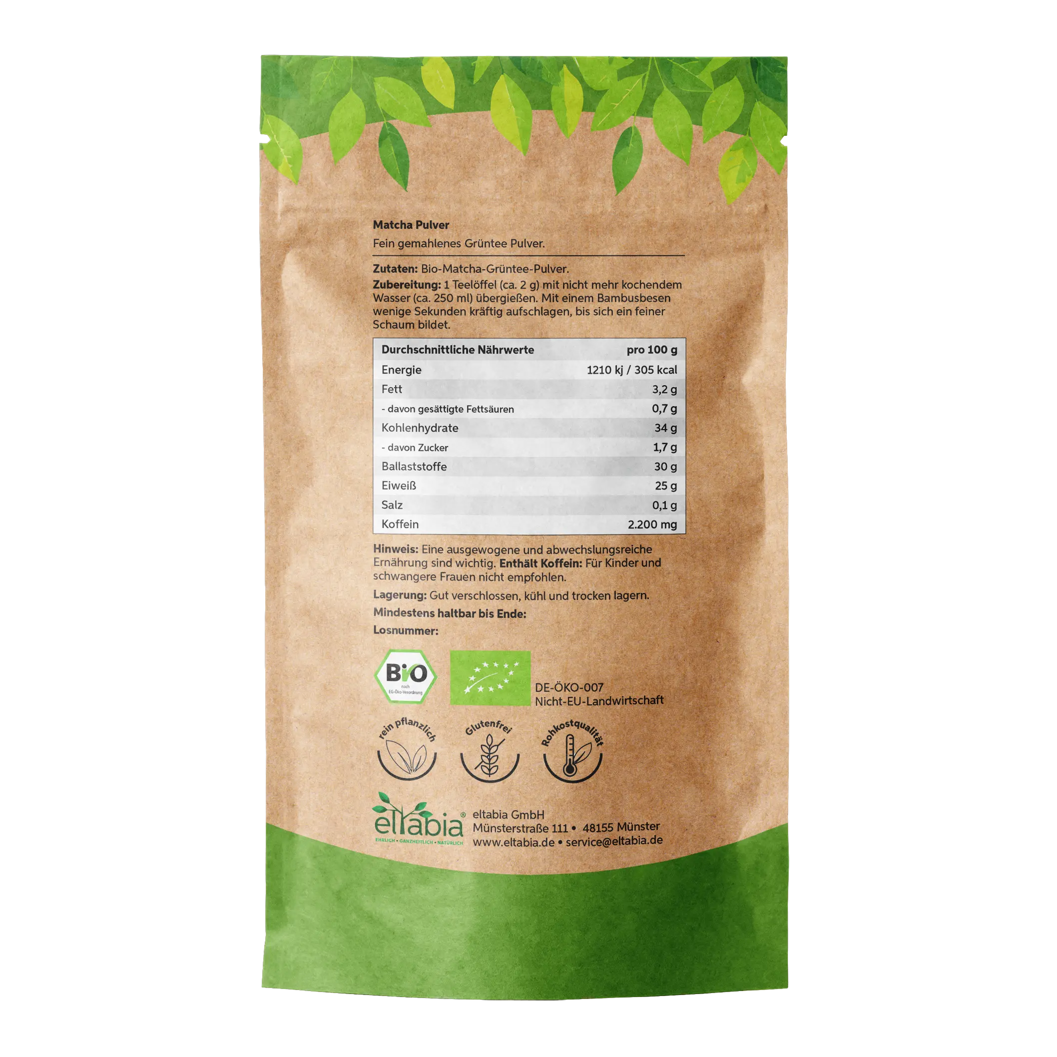 Bio Matcha Pulver
