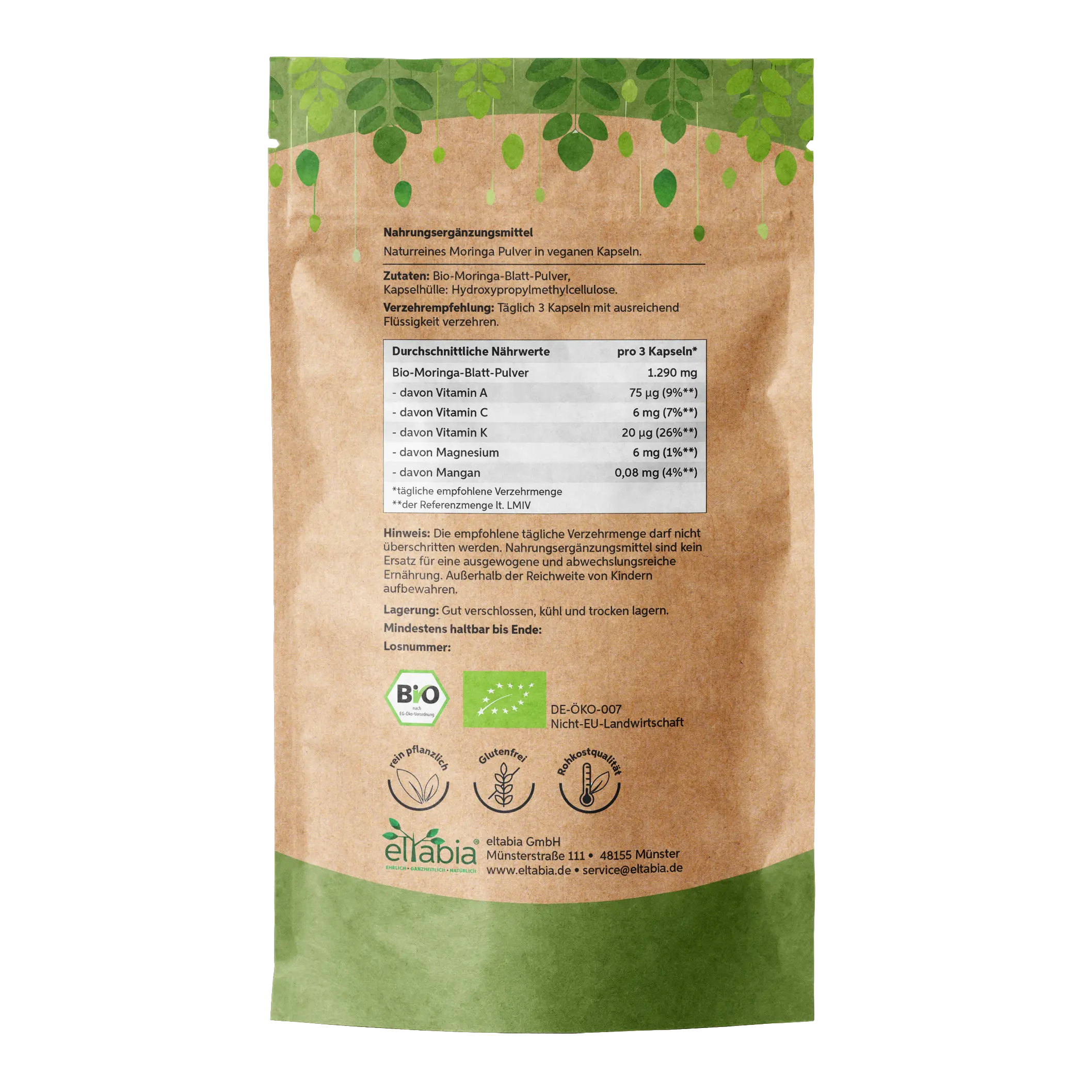 Bio Moringa Kapseln