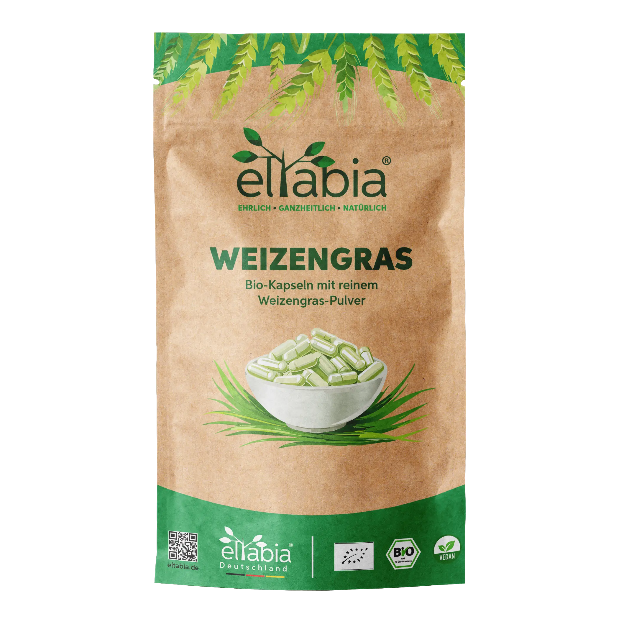 Bio-Weizengras Kapseln