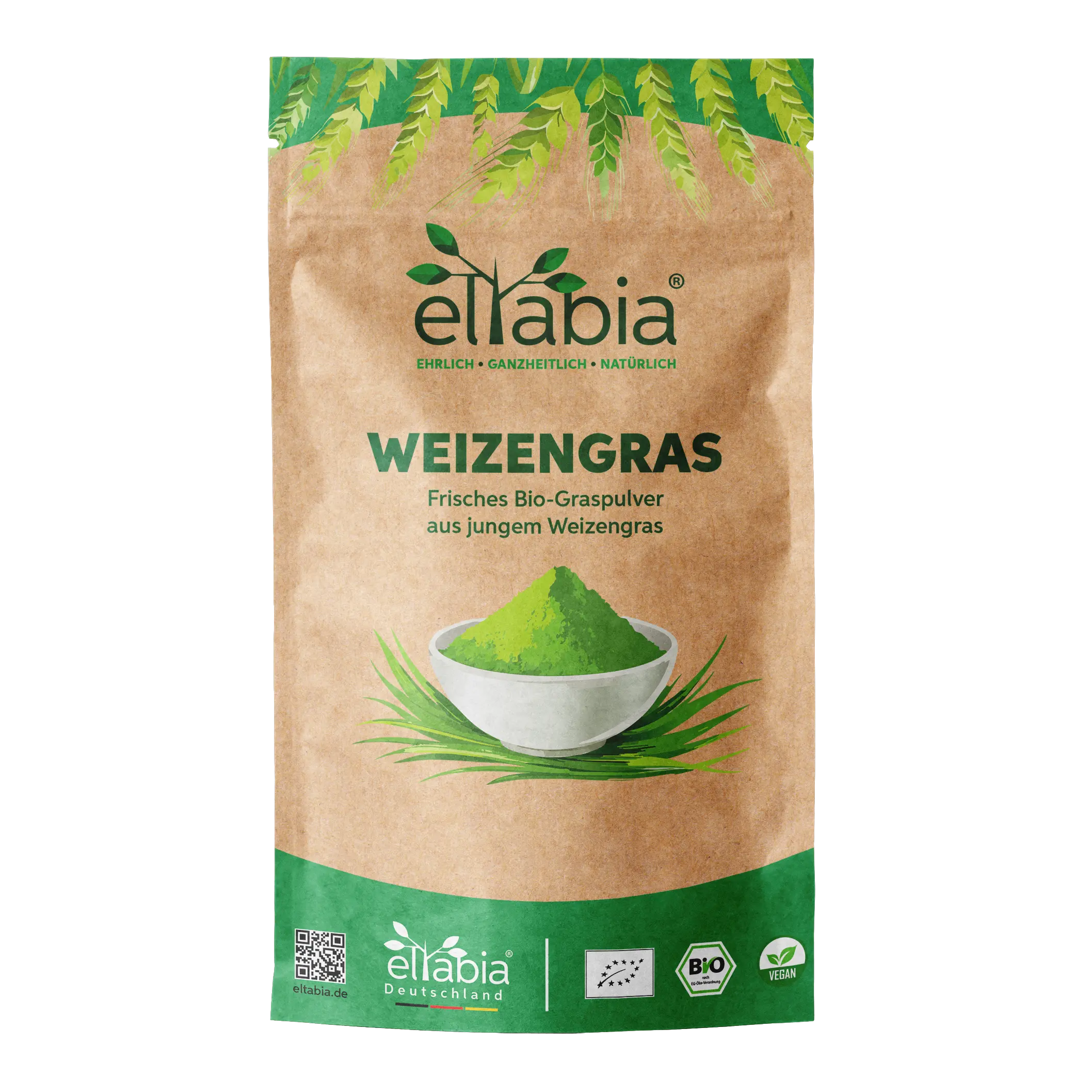 Bio-Weizengras Pulver
